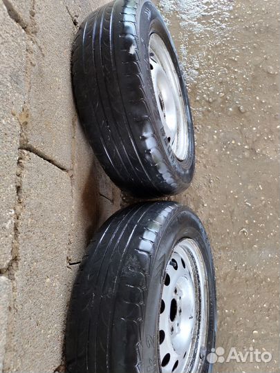 2 диска r14 с шинами