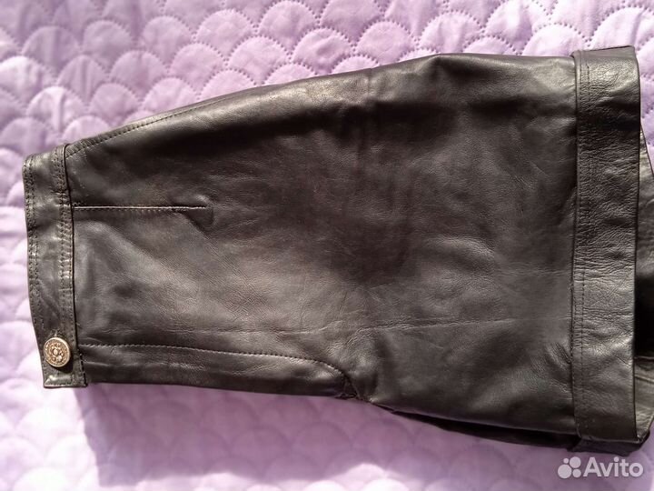 Кожаные шорты