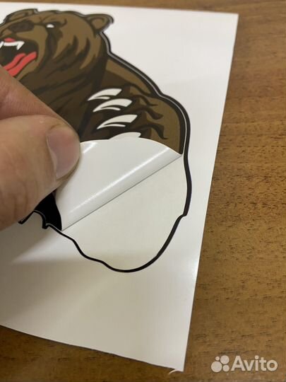 Печать наклеек, стикеров, этикеток