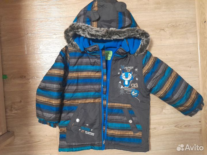 Зимний костюм для мальчика 104 110