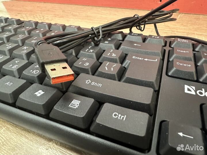 Клавиатура+мышь проводная Defender Dakota C-270