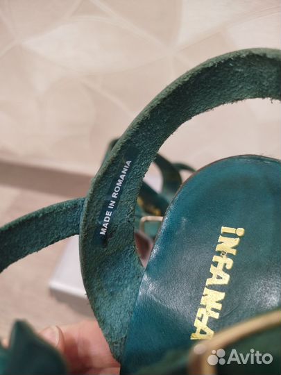 Босоножки натуральная кожа