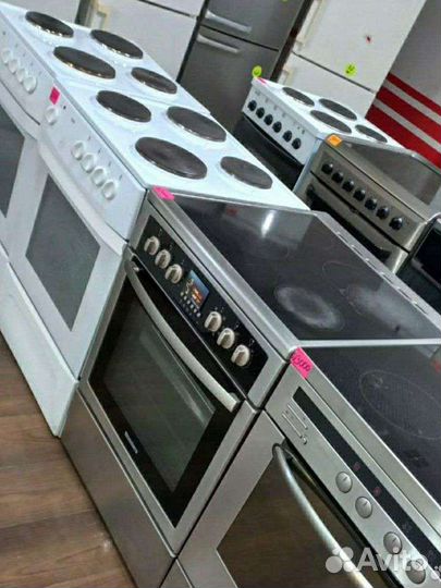Плита электрическая б/у с гарантией, духовой шкаф