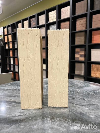 Облицовочный кирпич пшеничное лето бархат Керма