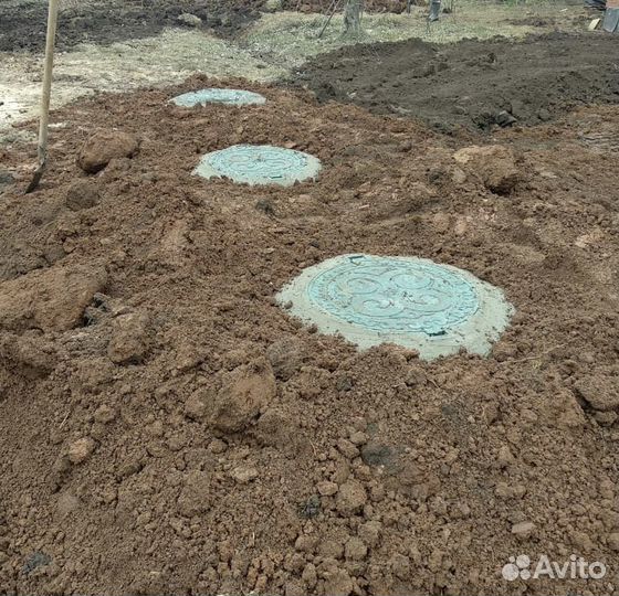 Септик переливной из двух и трёх секций