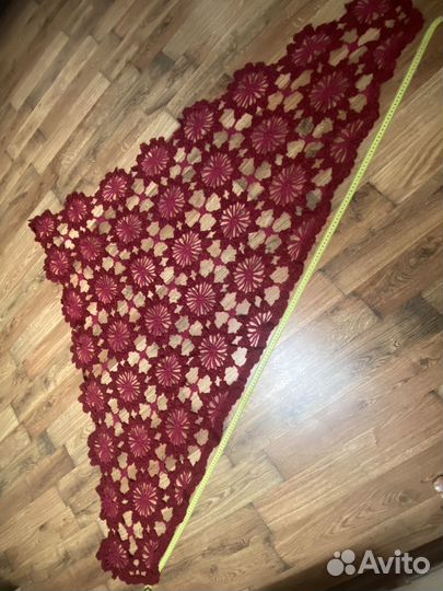 Платок шаль шарф ручная работа