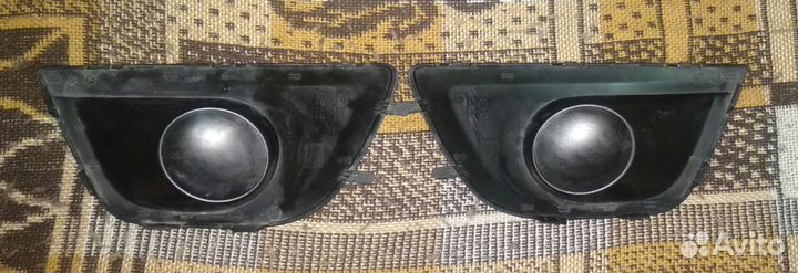 Заглушки птф переднего бампера LADA Granta к-т