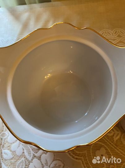 Новая супница фарфор
