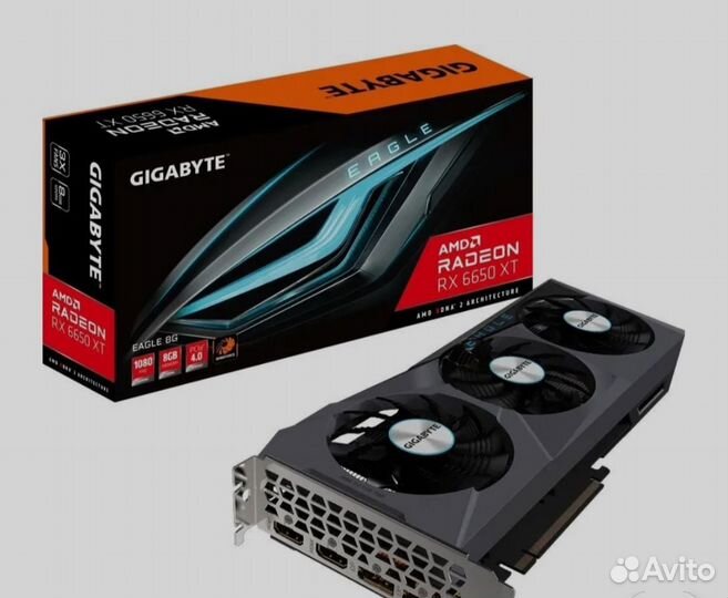 Видеокарта rx 6650 xt