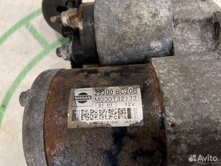 Стартер Nissan Qashqai J10E HR16DE 2010