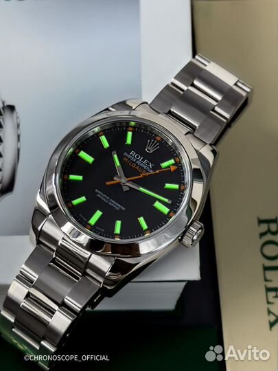 Часы Rolex Milgauss 116400 Black