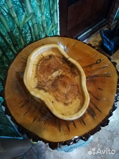 Чаши из массива дерева