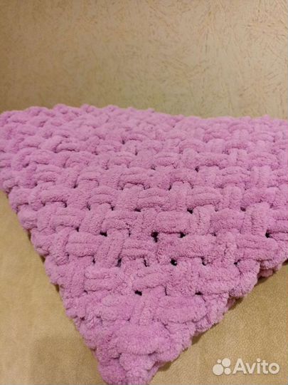 Плед детский плюшевый