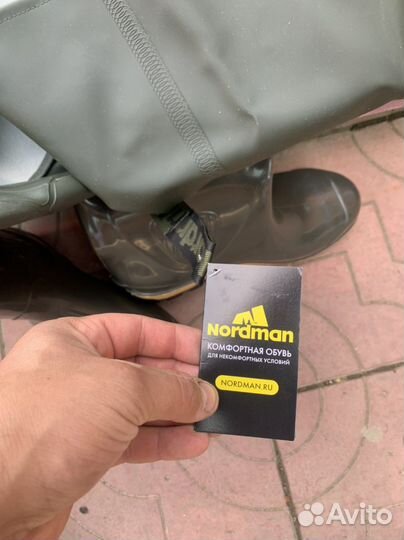 Сапоги болотные резиновые забродные