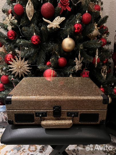 Виниловый проигрыватель Crosley Cruiser Plus gold