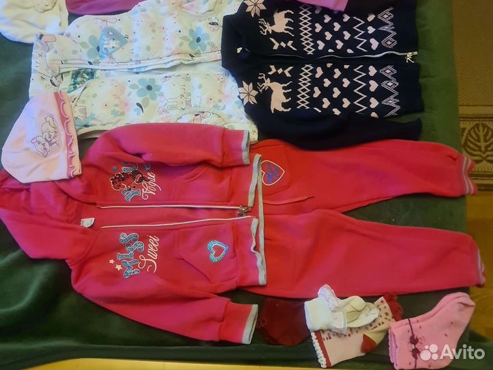 Вещи пакетом на девочку 98