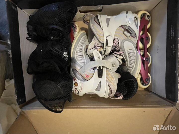 Ролики Alexis Speed K2 + рюкзак