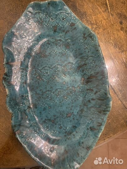 Блюдо глиняное