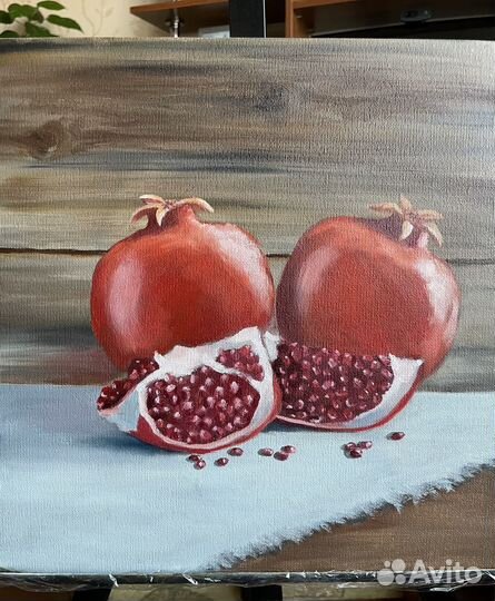 Картина маслом на холсте 