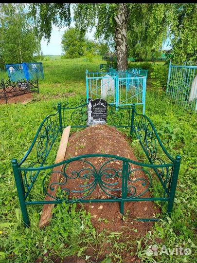 Ограды могильные