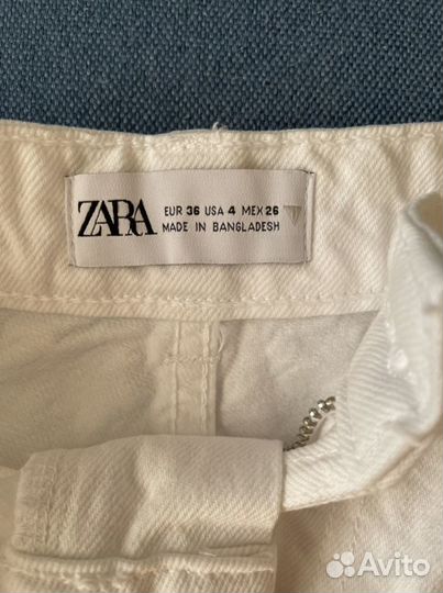 Велосипедки джинсовые Zara