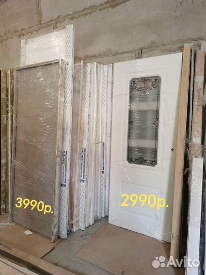 Двери межкомнатные с витрины