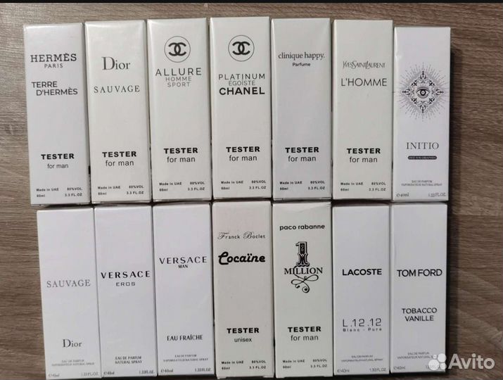 Тестеры. Парфюм