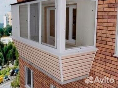 Балкон пластиковый под ключ