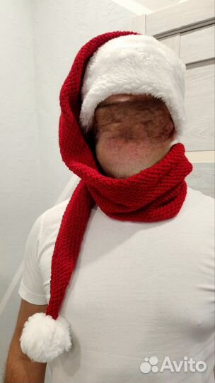 Шапка деда мороза