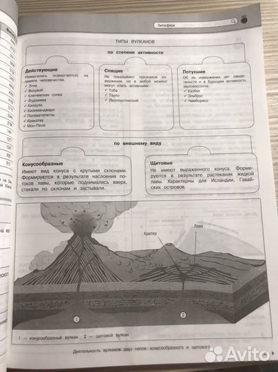 Наглядный школьный курс география