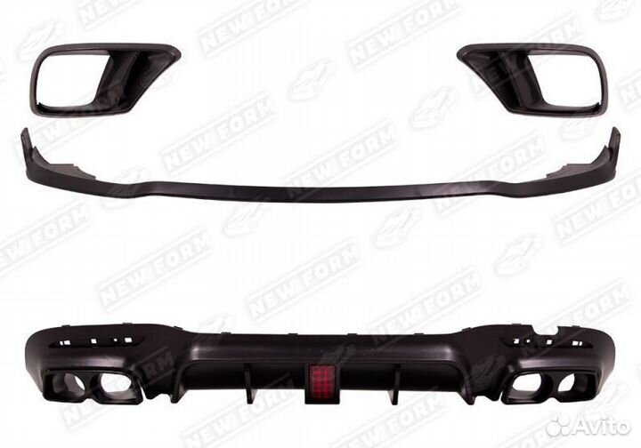 Обвес Brabus 700 Mercedes S 222