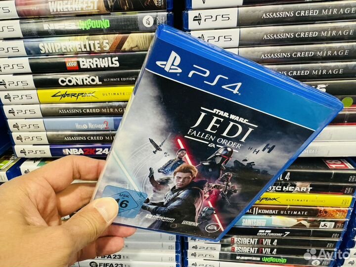 Jedi fallen order ps 4 диск