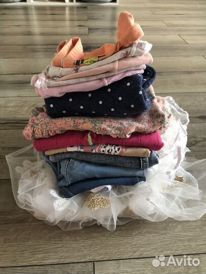 Пакет вещей для девочки 86-92