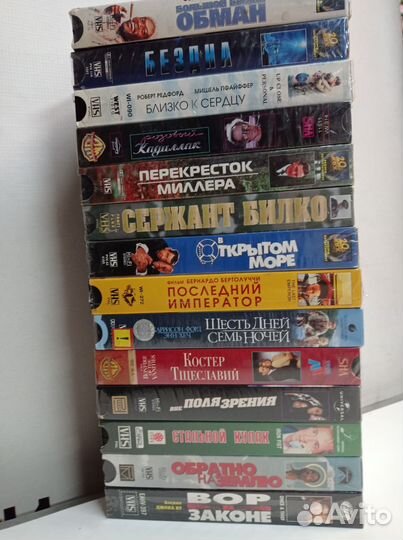 Обновление, видеокассеты лицензионные