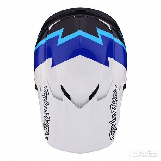 Troy Lee Designs Gp Volt Мотошлем Blue Синий