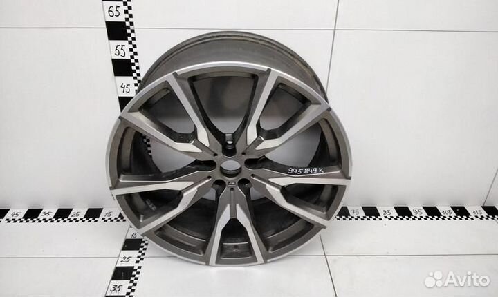 Диск колеса литой передний BMW X7 G07 R22 серый