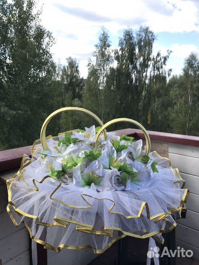 Украшения на свадебную машину