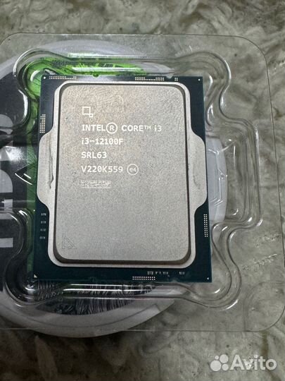 Cpu intel core i3 12100f