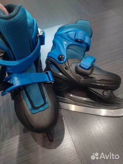 Коньки детские раздвижные 29-32