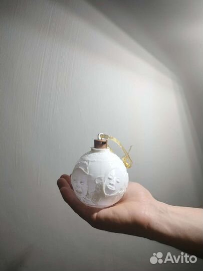 Ёлочные новогодние шары с фотографией