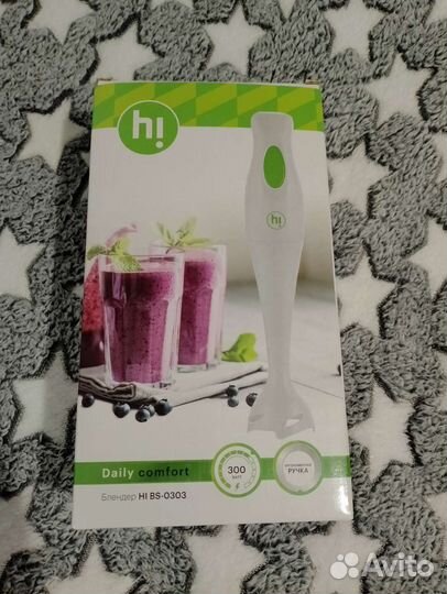 Блендер погружной новый