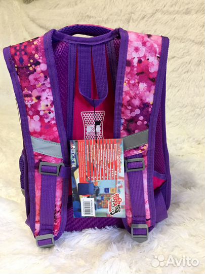 Рюкзак Детский, для девочек, новый, школьный