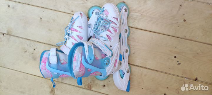 Роликовые коньки детские раздвижные