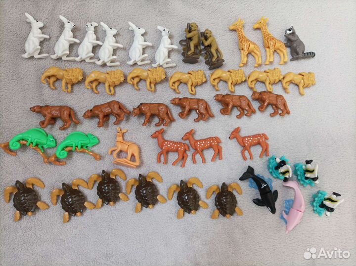 Игрушки от киндера пакетом 41 штука