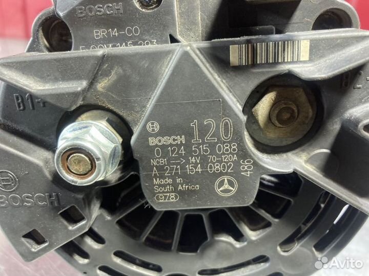 Генератор Mercedes Clk A209 M271 1.8I 2004