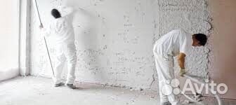 Механизированая штукатурка