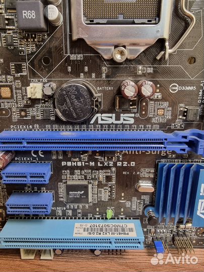 Материнская плата Asus P8h61-M LX-2 Socet 1155 V2