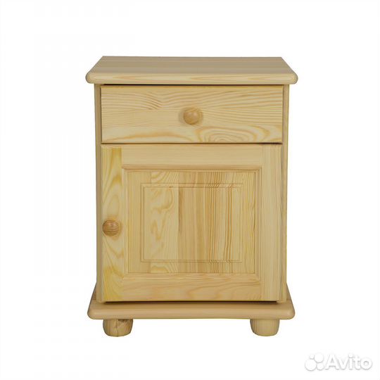Тумба из массива дерева прикроватная Пино 105 П