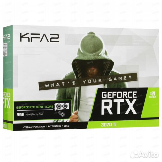 KFA2 GeForce RTX 3070 Ti 1-Click OC 8Gb