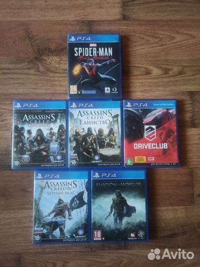 Игры на sony playstation 4 диски